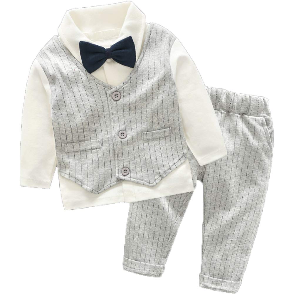 Cool Shirt Striped Vest And Pants Set, zoerea.com