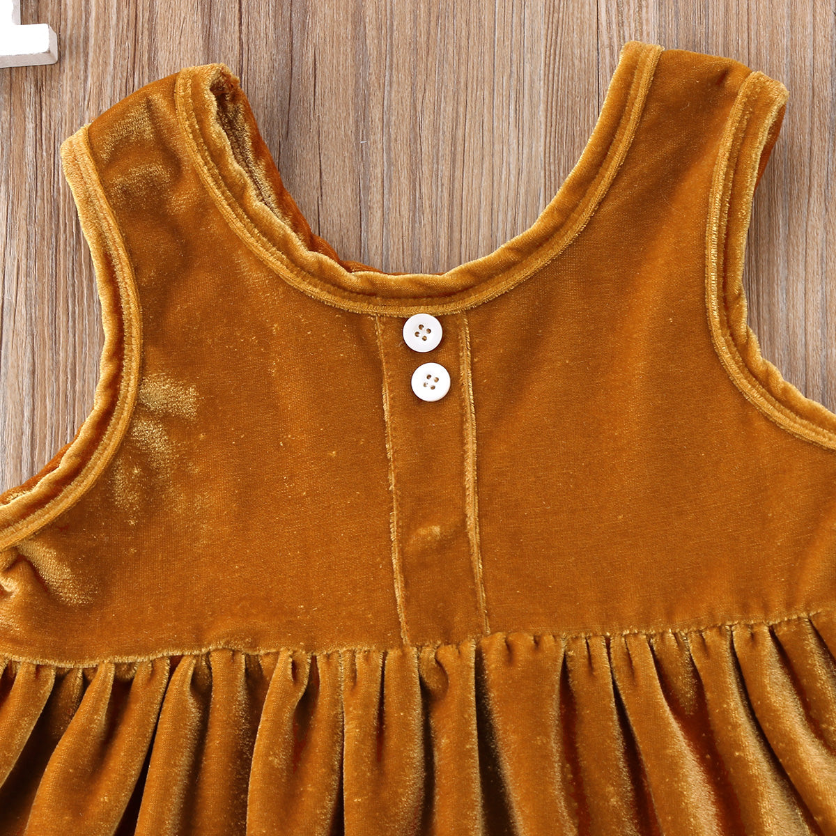 NEW Girls Kids Sleeveless Velvet Clothing Sundress Spring Casual Dress, zoerea.com