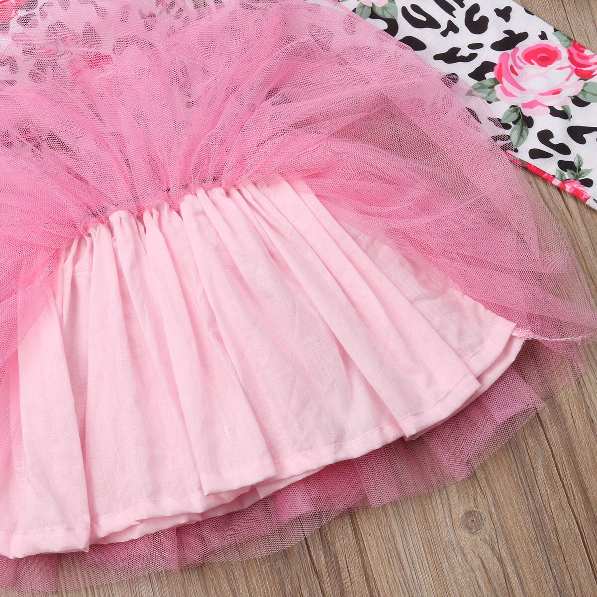 Floral Toddler Kids Baby Girls Dress Princess Pageant Party Lace Dress, zoerea.com