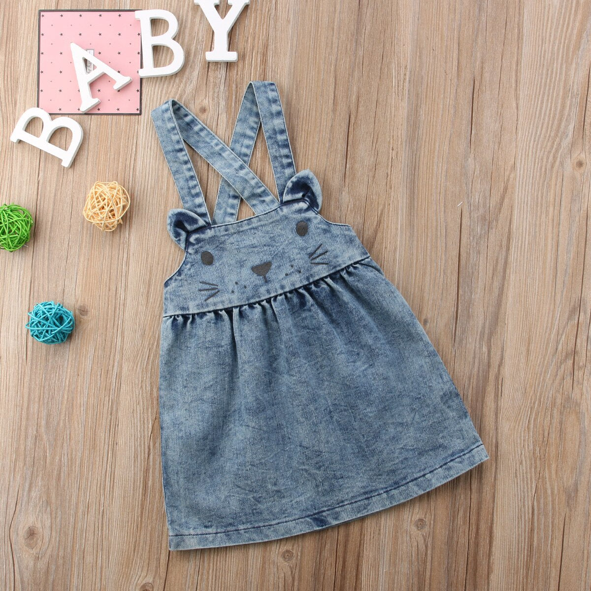 Girl Kids Baby summer Fashion Overalls Clothes Princess dress clothes, zoerea.com