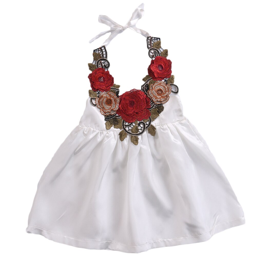 Toddler Kids Baby Girls Party Flowers Dress Formal Pageant Dresses, zoerea.com