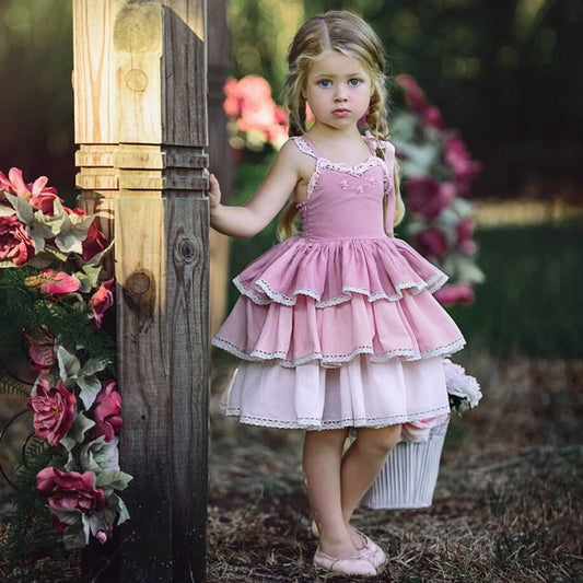 Baby girl Flower Wedding Princess Birthday Party Pageant Dress, zoerea.com