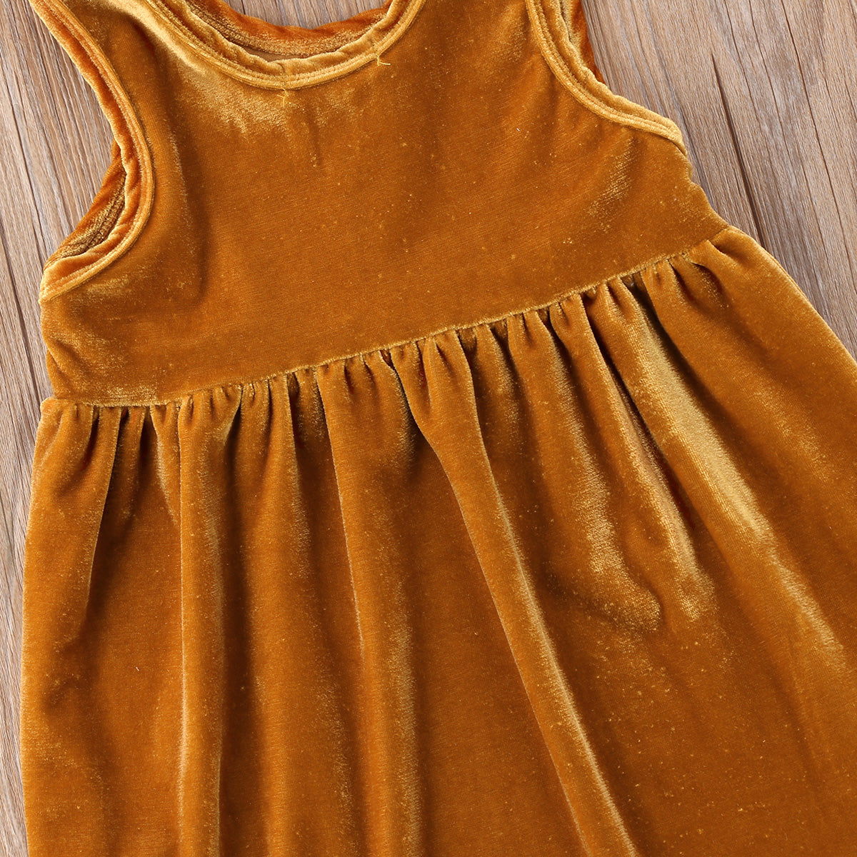 NEW Girls Kids Sleeveless Velvet Clothing Sundress Spring Casual Dress, zoerea.com