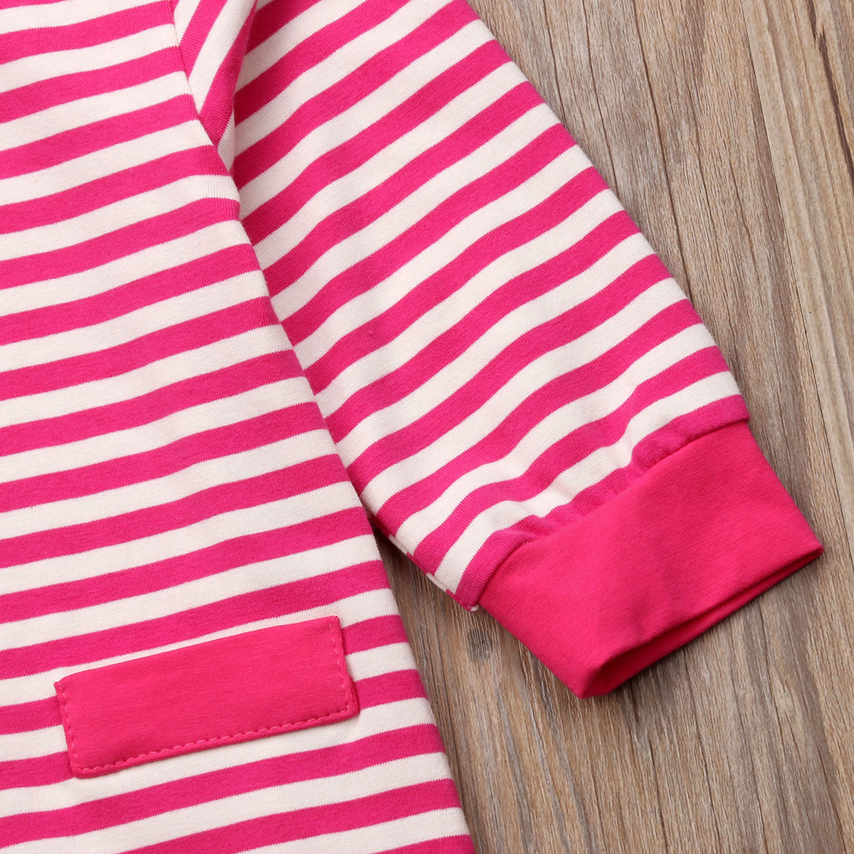 Kids Baby Girls Striped Princess Party Clothes Cotton Pageant Dress, zoerea.com